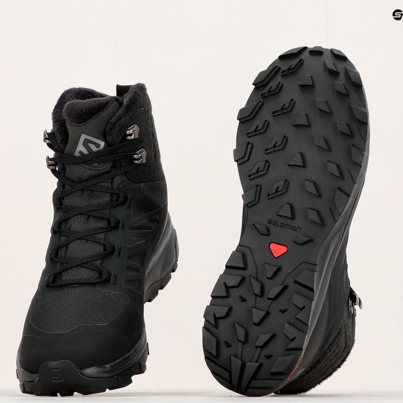 Взуття туристичне жіноче Salomon Outblast TS CSWP чорне L40795000 21