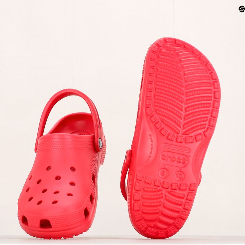 Чоловічі шльопанці Crocs Classic Classic sporty червоні 13