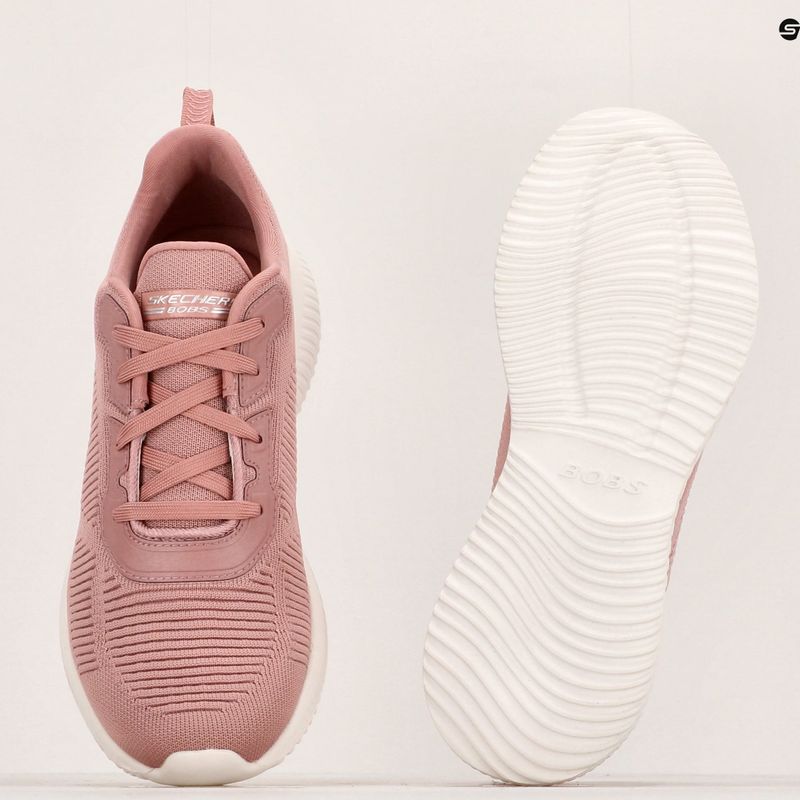 Кросівки жіночі SKECHERS Bobs Squad Tough Talk blush 13