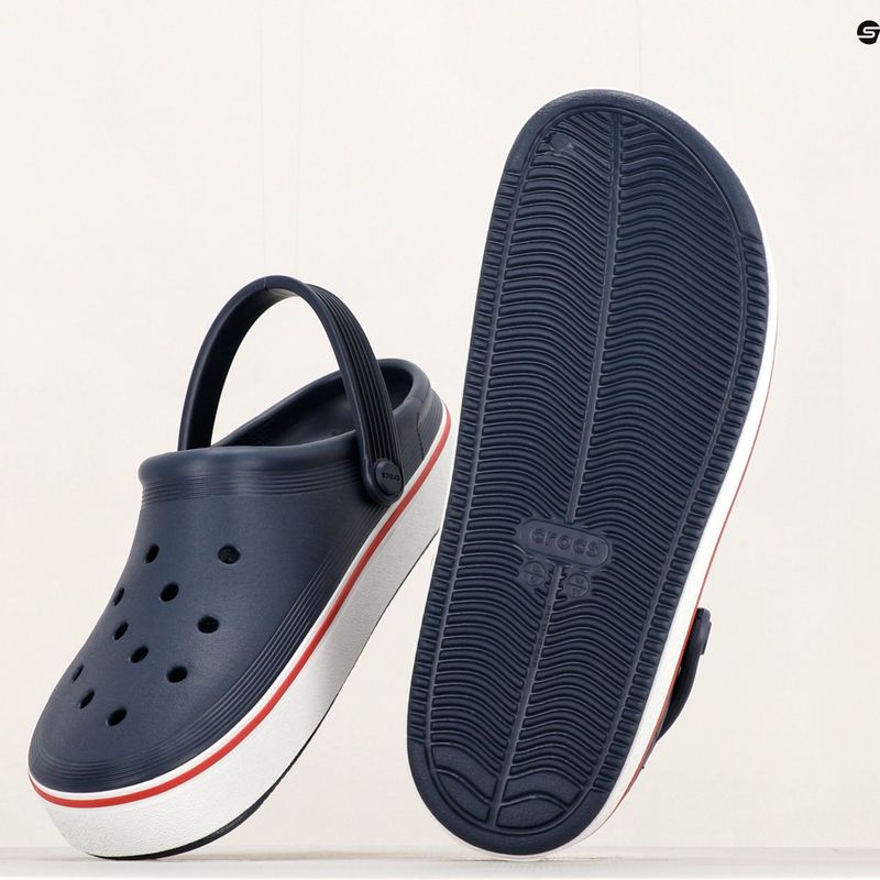 Чоловічі шльопанці Crocs Crocband Clean Of Court Clog темно-синій 13