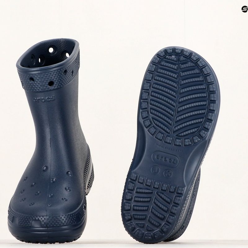 Crocs Classic Boot Kids чорні веллінгтони 12