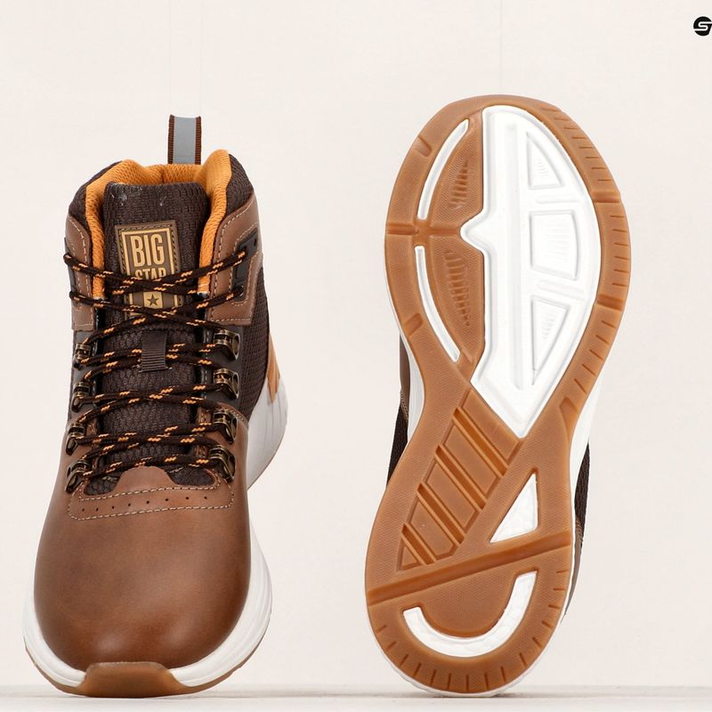 Черевики жіночі BIG STAR KK274224 коричневі 9