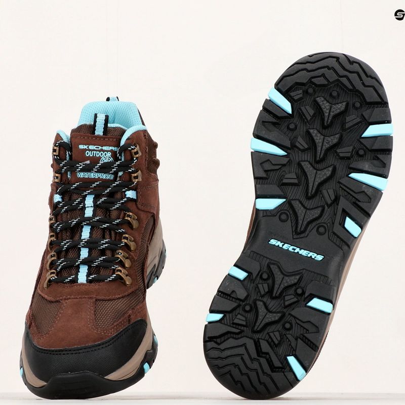 Взуття трекінгове жіноче SKECHERS Trego Base Camp chocolate 14