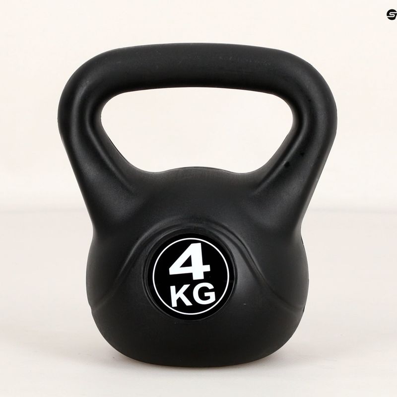 Гиря 4 кг Pure2Improve чорна P2I202080 3
