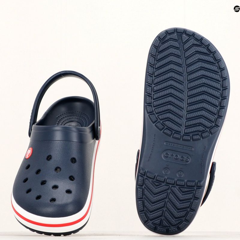 Шльопанці Crocs Crocband navy 9