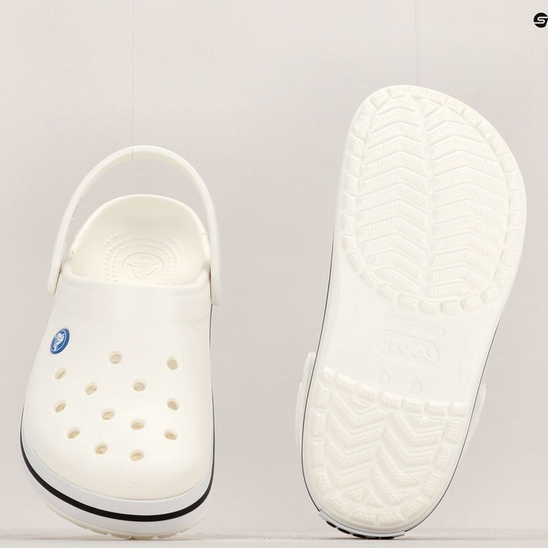 Шльопанці Crocs Crocband white 9