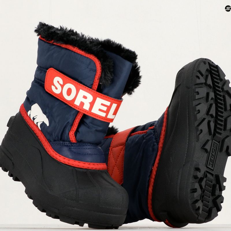 Взуття трекінгове жіноче Sorel Snow Commander nocturnal/sail red 14