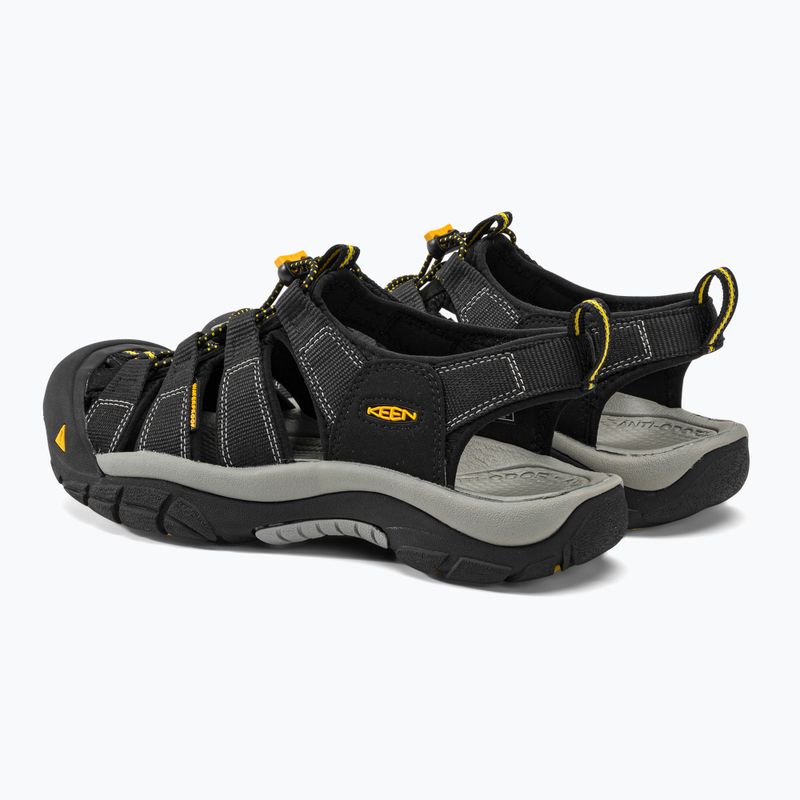 Сандалі трекінгові чоловічі Keen Newport H2 чорні 1001907 4