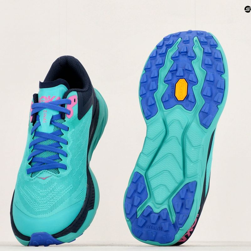 Жіночі бігові кросівки HOKA Zinal atlantis/outer space 11