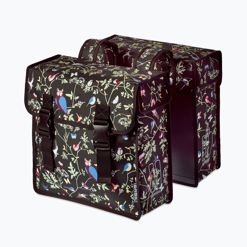 Сумка велосипедна Basil Wanderlust Double Bag 35 л charcoal