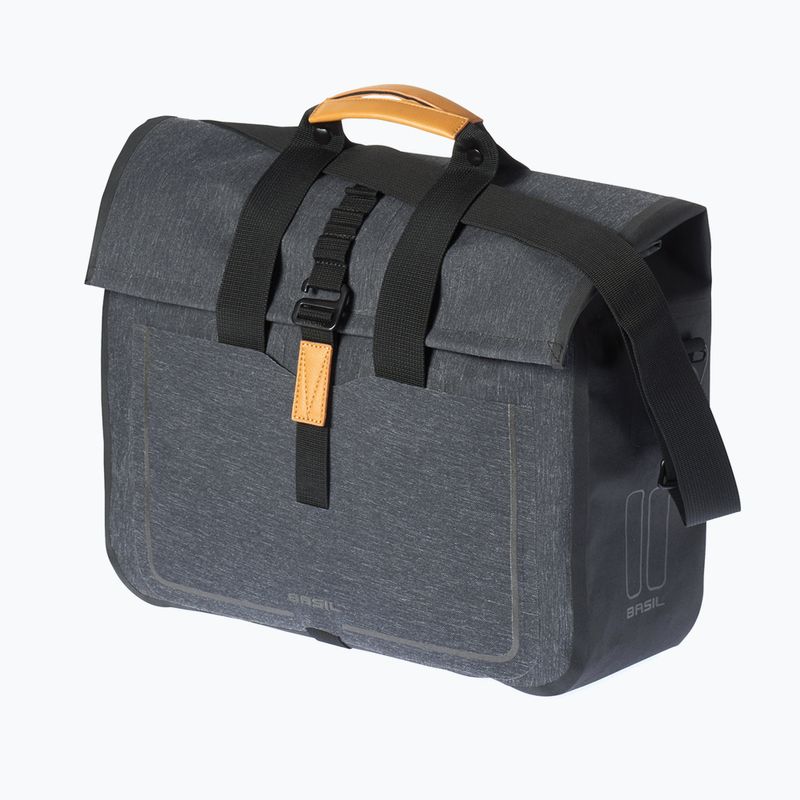 Сумка велосипедна на багажник Basil Urban Dry Busines Bag 20 л charcoal melee