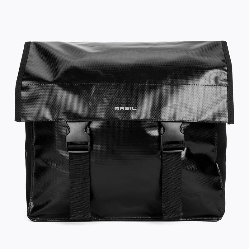Велосумка на багажник Basil Urban Load Double Bag 53 l black/black 2