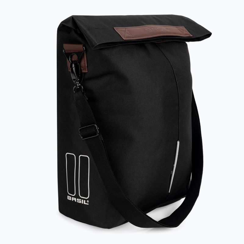 Велосумка на багажник Basil Bloom City Shopper 16 l black 2