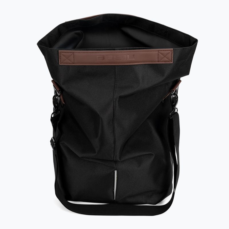 Велосумка на багажник Basil Bloom City Shopper 16 l black 4