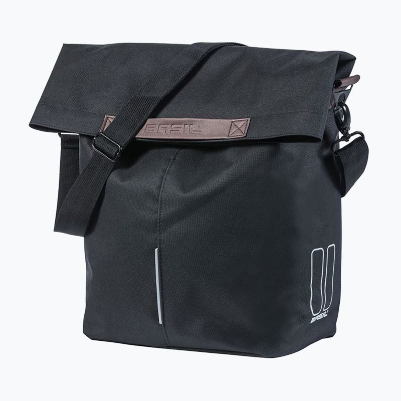 Велосумка на багажник Basil Bloom City Shopper 16 l black 5