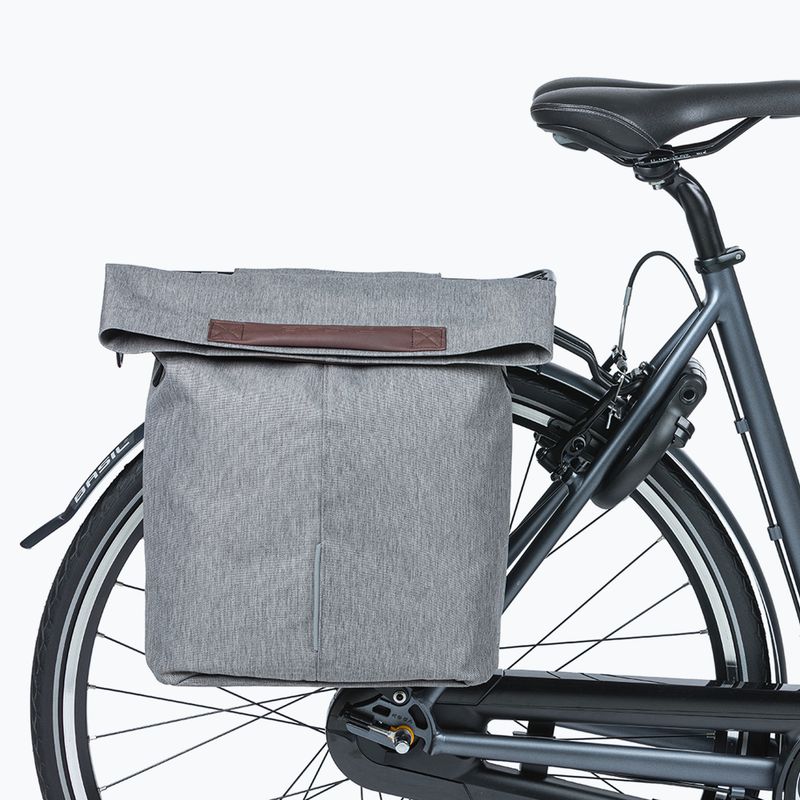 Сумка велосипедна Basil City Shopper 16 л grey melee 6