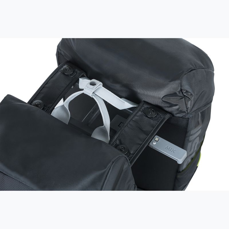 Сумка велосипедна Basil Miles Double Bag 32 л black/lime 3