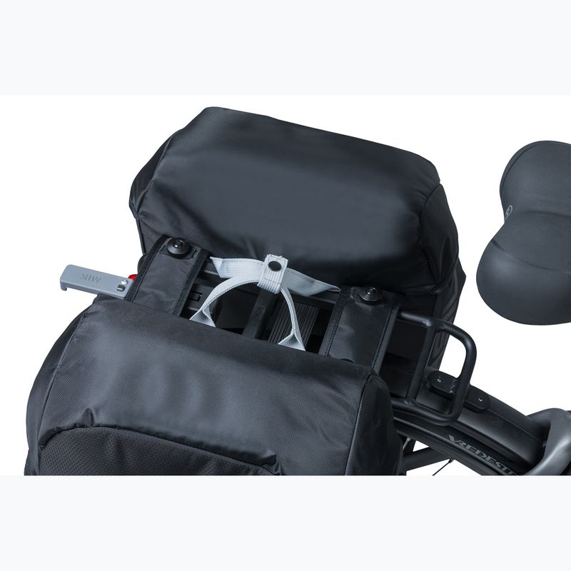 Сумка велосипедна Basil Miles Double Bag 32 л black/lime 6