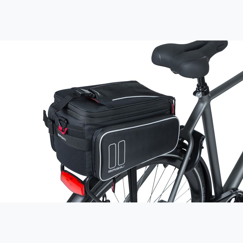 Сумка велосипедна на багажник Basil Sport Design Trunkbag MIK 15 л black 8