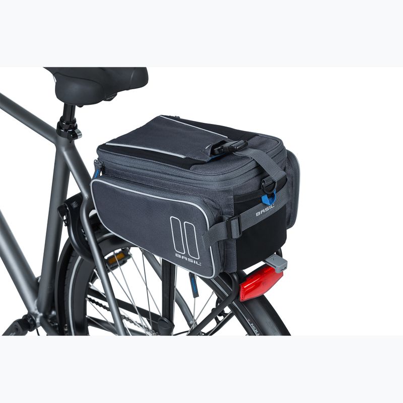Сумка велосипедна на багажник Basil Sport Design Trunkbag MIK 15 л graphite 9