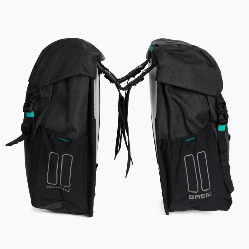 Сумка-багажник для велосипеда подвійна Basil Discovery 365D Double Bag чорна B-18042 4