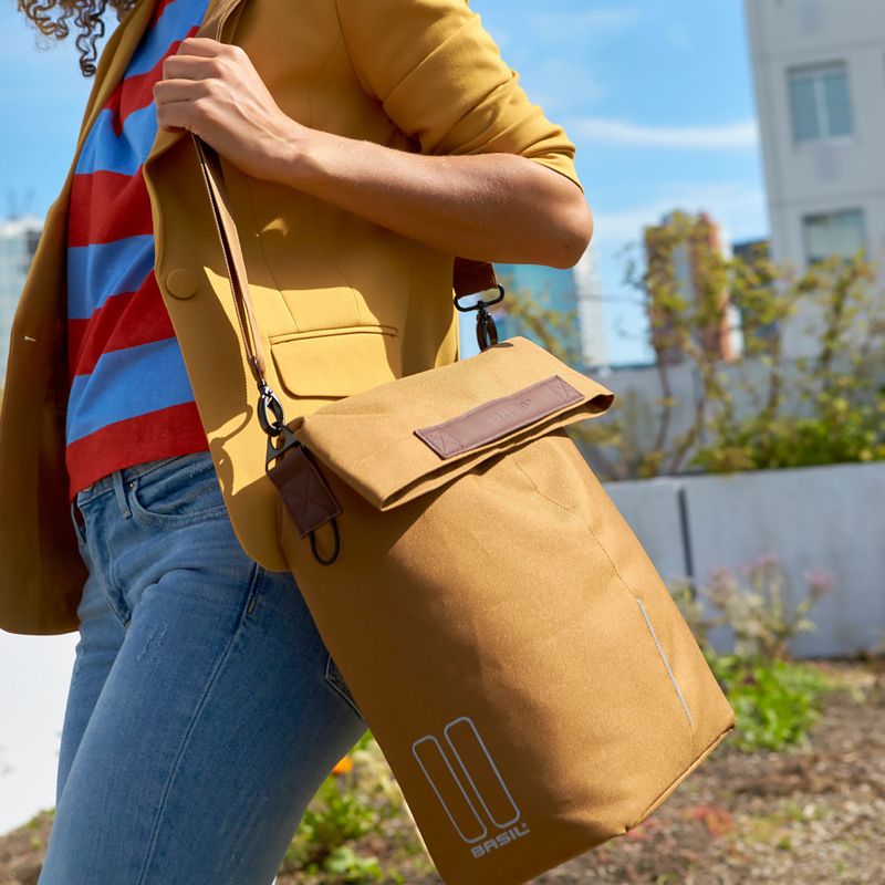 Велосумка на багажник Basil Bloom City Shopper 16 l camel brown 12