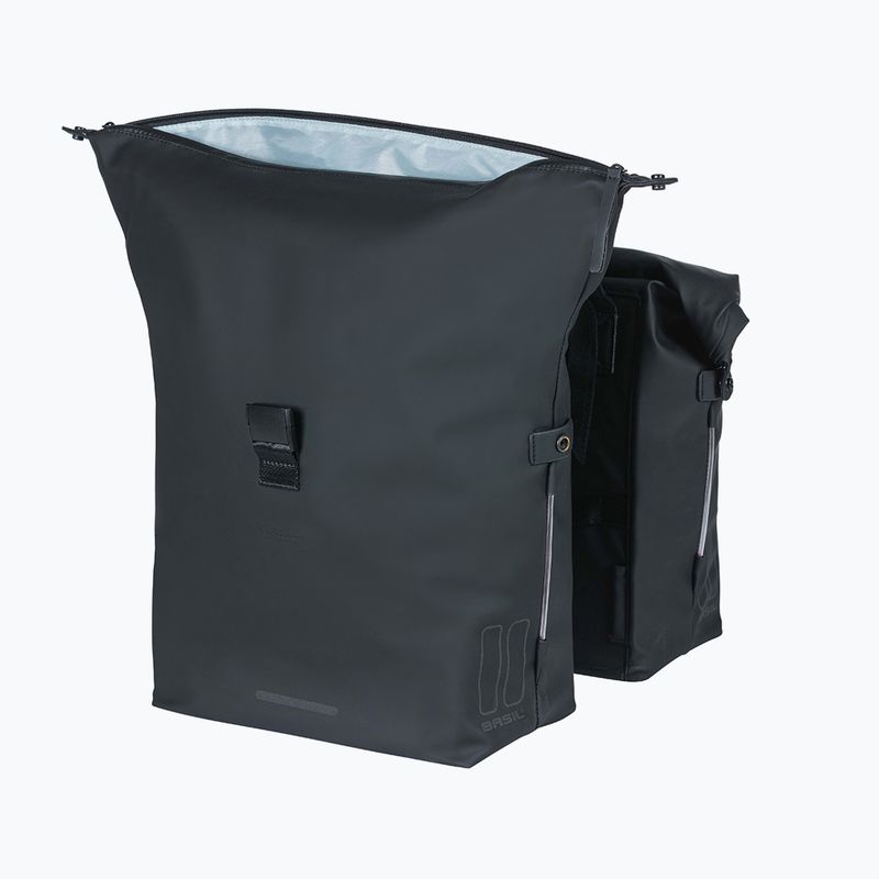 Сумка велосипедна Basil Soho Nordlicht Double Bag 41 л black 4