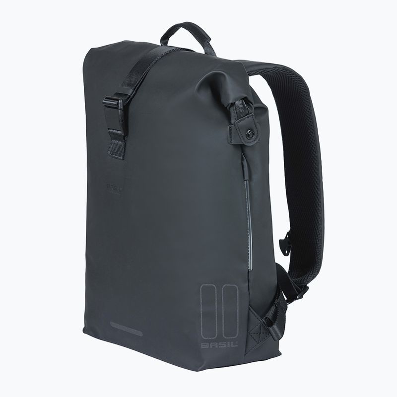 Рюкзак велосипедний на багажник Basil Soho Nordlicht 17 л black 4