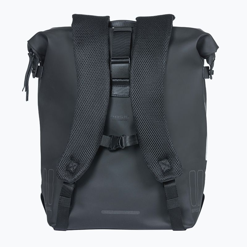 Рюкзак велосипедний на багажник Basil Soho Nordlicht 17 л black 6