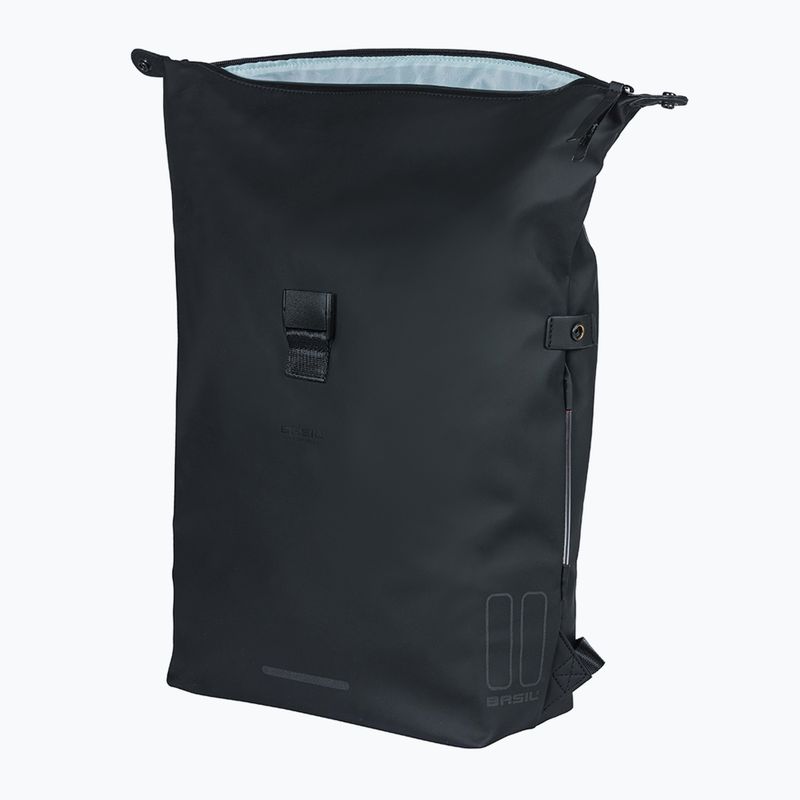 Рюкзак велосипедний на багажник Basil Soho Nordlicht 17 л black 8