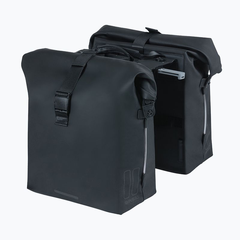 Сумка велосипедна Basil Soho Nordlicht Double Bag MIK 41 л black 2
