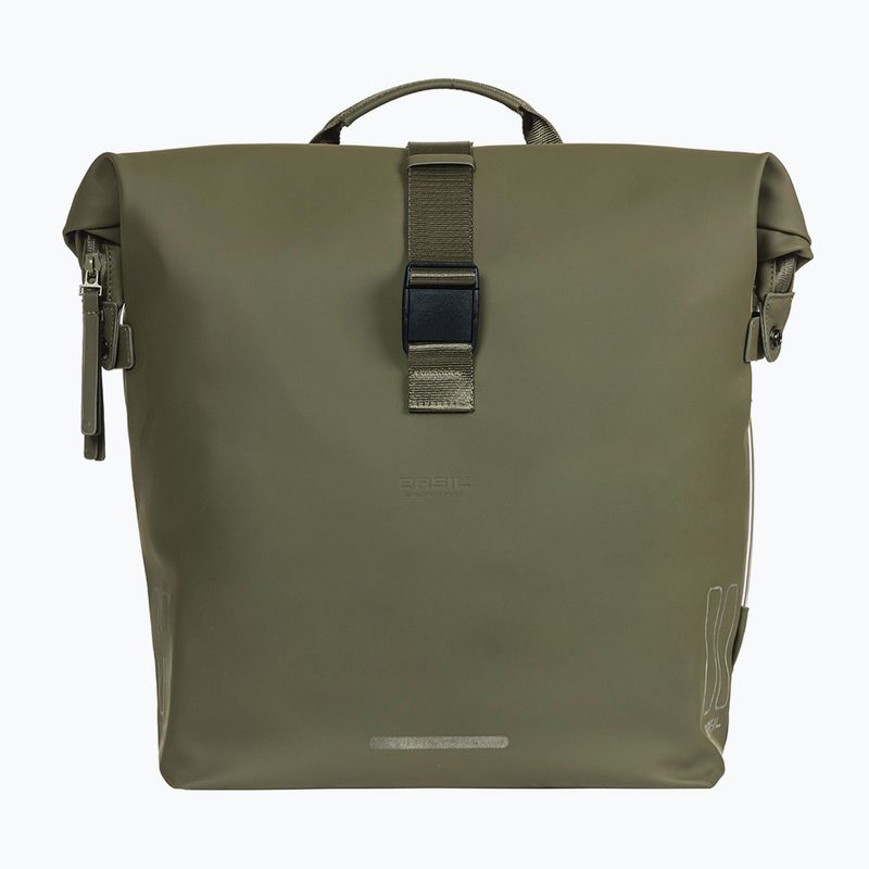 Сумка велосипедна Basil Soho Nordlicht Double Bag MIK 41 л moss green