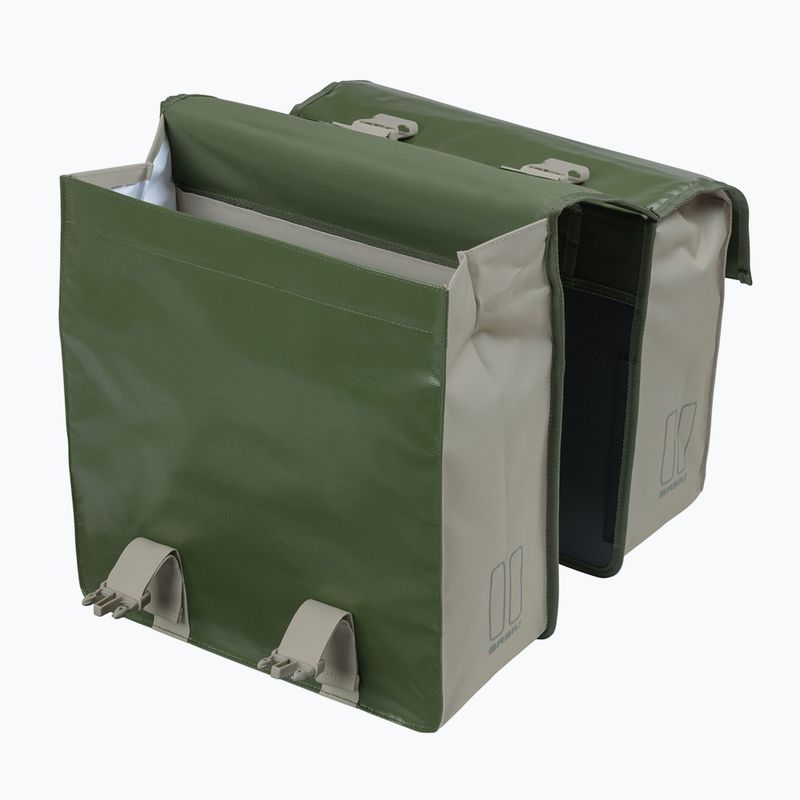 Сумки велосипедні Basil Urban Load Double Bag 53 л green/sand 5