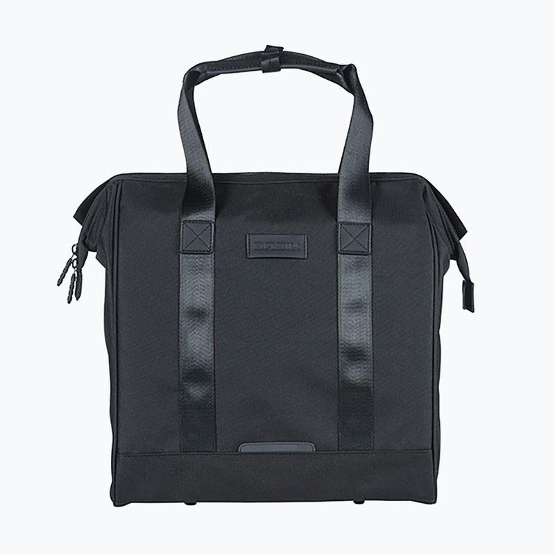 Сумка велосипедна Basil City Grand Shopper MIK Hooks 23 л black