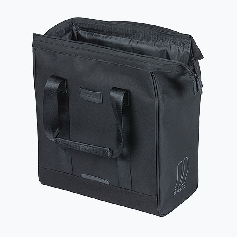 Сумка велосипедна Basil City Grand Shopper MIK Hooks 23 л black 5