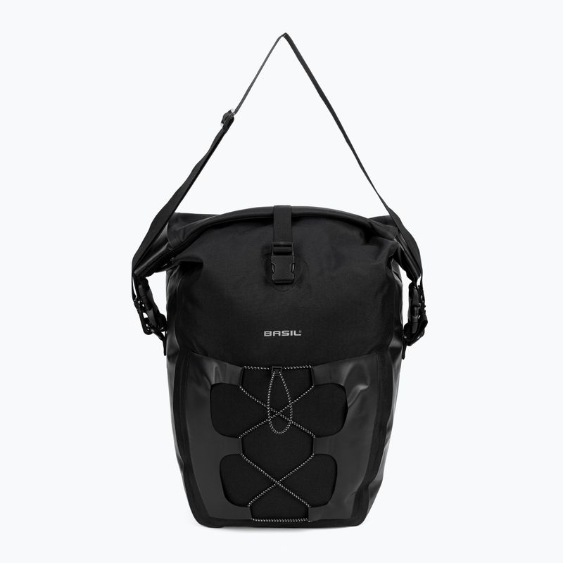 Велосумка на багажник Basil Bloom Navigator Waterproof Single Bag 25-31 l black 4