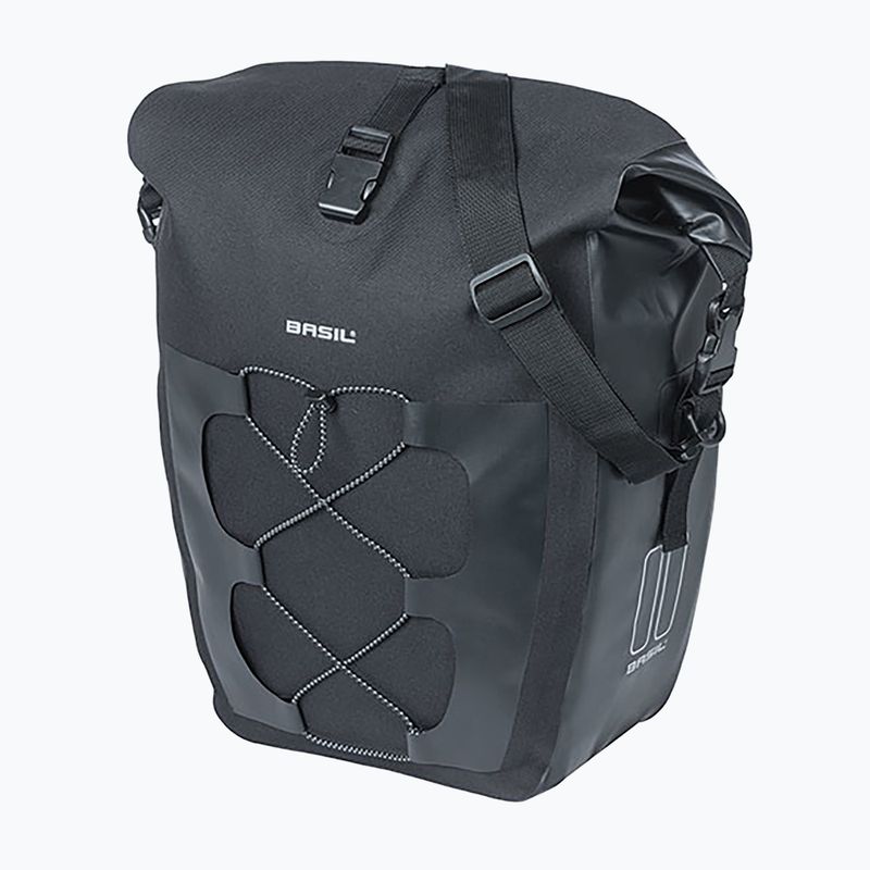 Велосумка на багажник Basil Bloom Navigator Waterproof Single Bag 25-31 l black 6