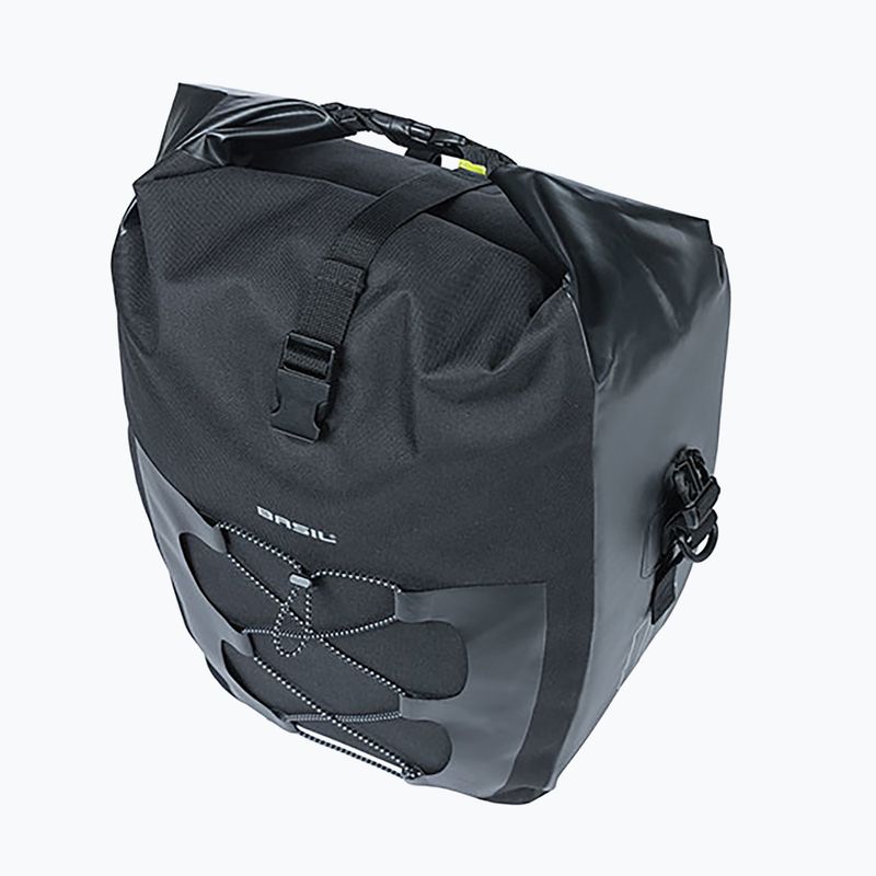 Велосумка на багажник Basil Bloom Navigator Waterproof Single Bag 25-31 l black 9
