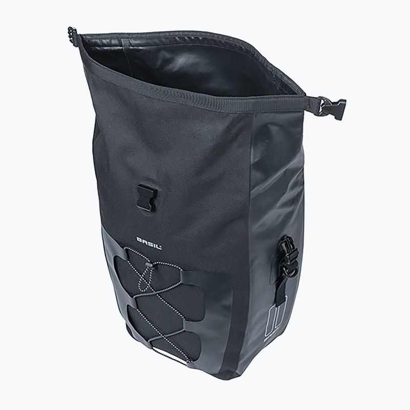 Велосумка на багажник Basil Bloom Navigator Waterproof Single Bag 25-31 l black 10