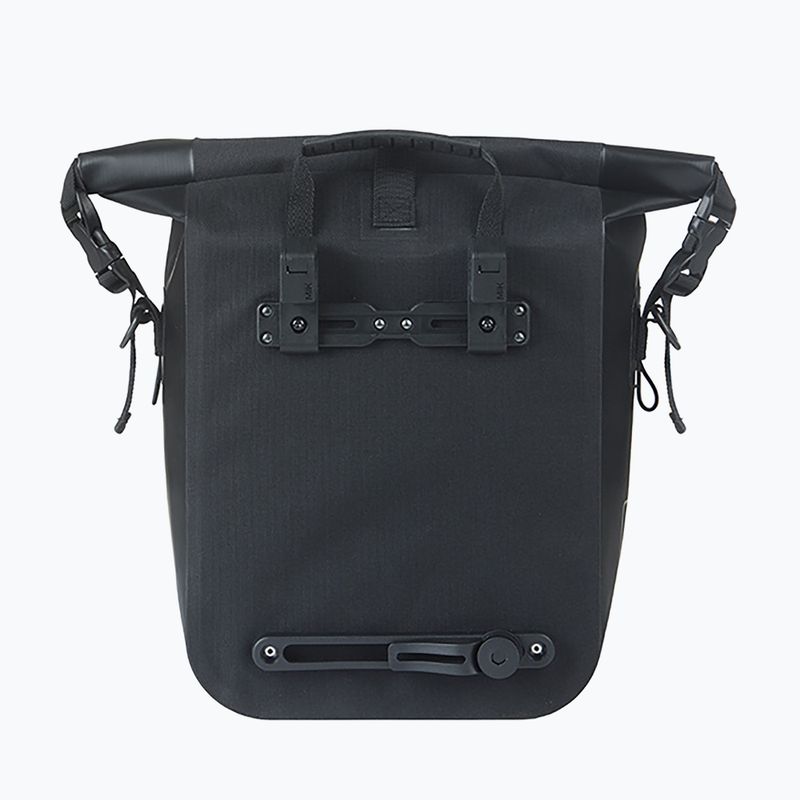 Сумка велосипедна Basil Navigator Waterproof Single Bag MIK Hooks 15 l black 3