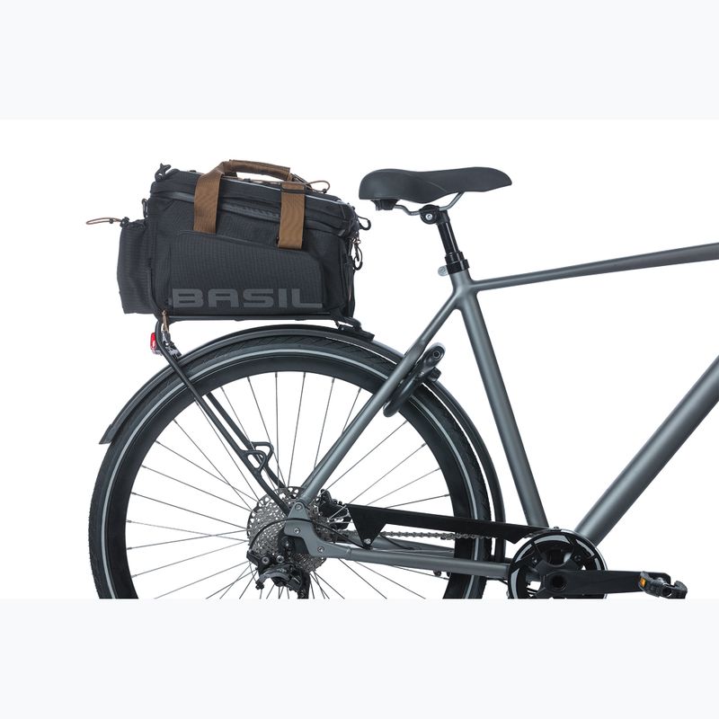 Сумка велосипедна на багажник Basil Miles Trunkbag XL Pro 9-36 л black slate 9