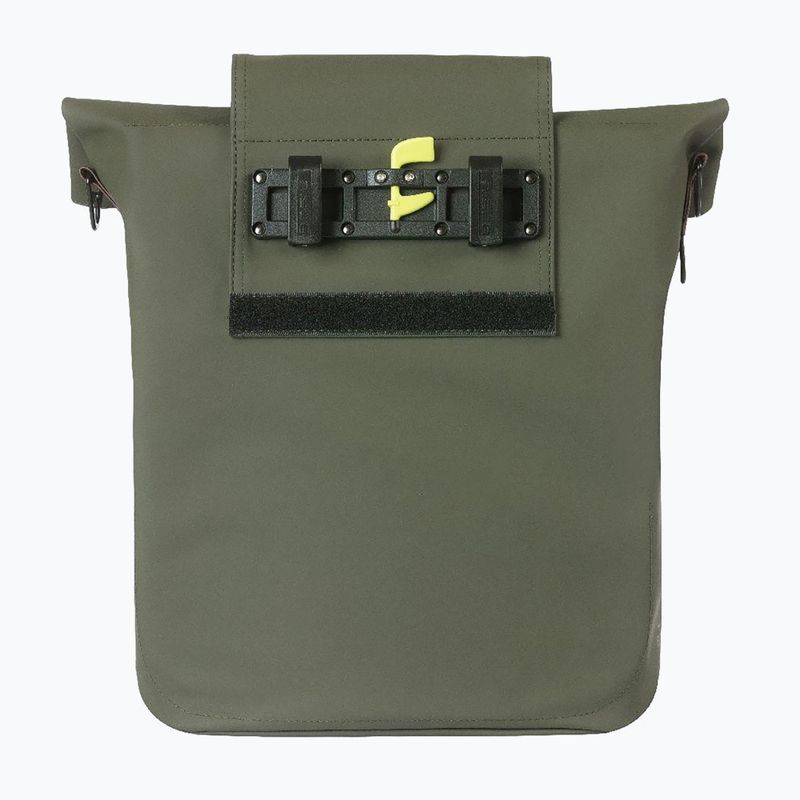 Сумка велосипедна на багажник Basil City Shopper Vegan Leather 16 л moss green 3
