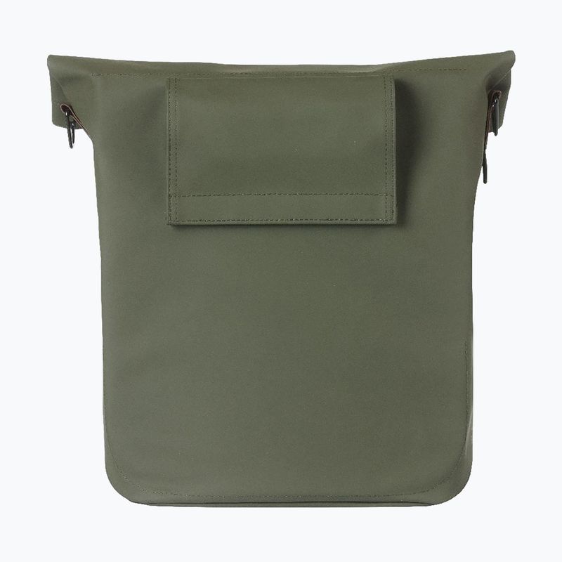 Сумка велосипедна на багажник Basil City Shopper Vegan Leather 16 л moss green 4
