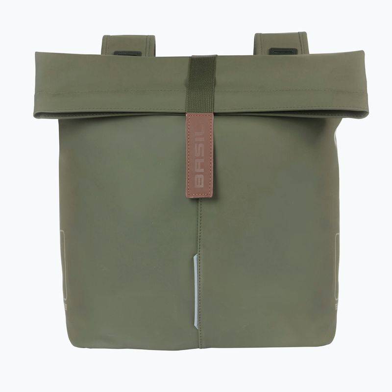 Сумки велосипедні Basil City Double Vegan Leather 32 л green