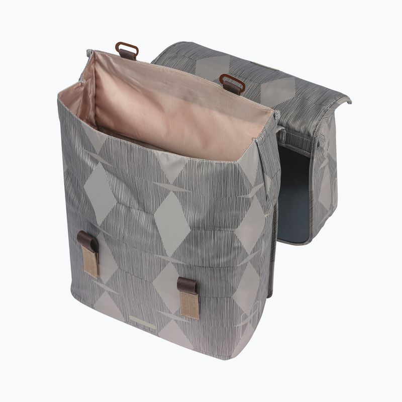 Сумка велосипедна Basil Elegance Double Bag MIK 40-49 л chateau taupe 3