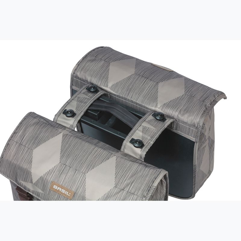 Сумка велосипедна Basil Elegance Double Bag MIK 40-49 л chateau taupe 4