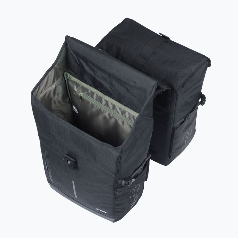 Сумка велосипедна Basil Move Double Bag 30 л black 5