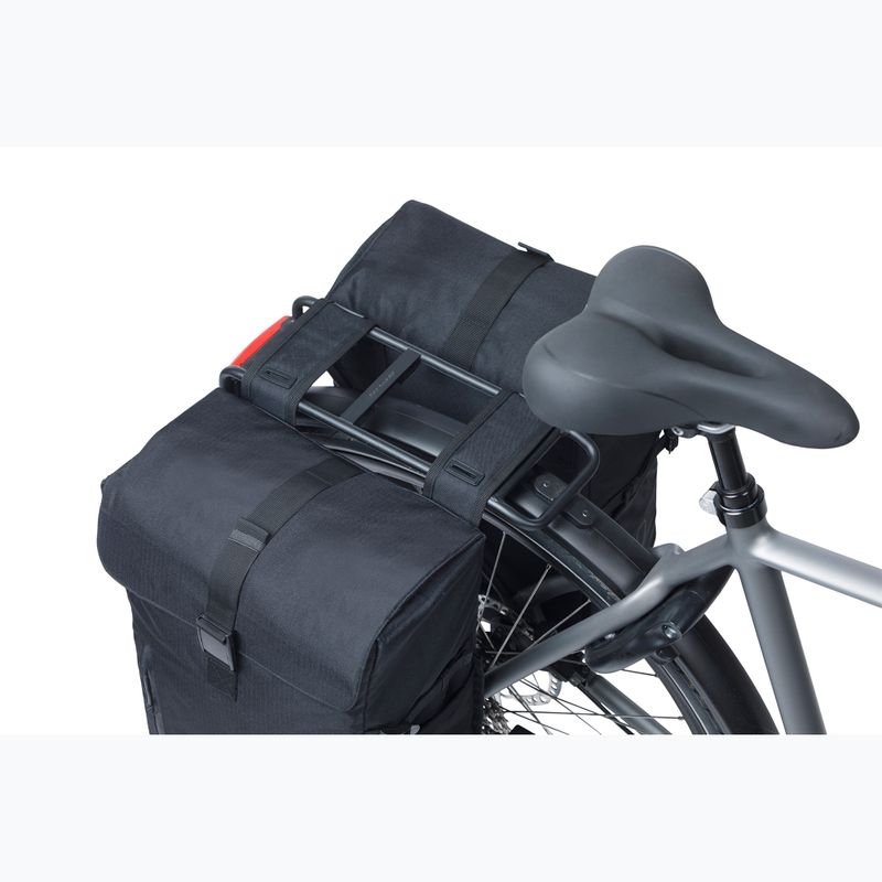 Сумка велосипедна Basil Move Double Bag 30 л black 7