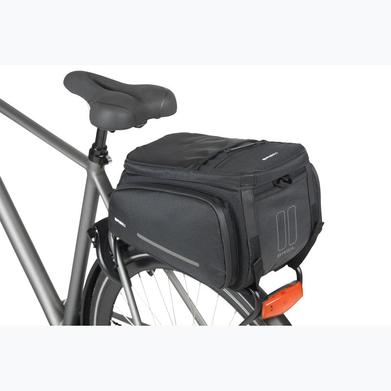 Сумка велосипедна на багажник Basil Move Trunk Bag 10-26 л black 11
