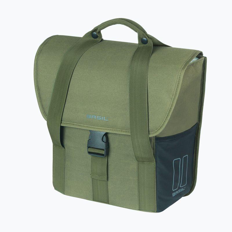 Сумка велосипедна Basil Go Single Bag 16 л dark green 2